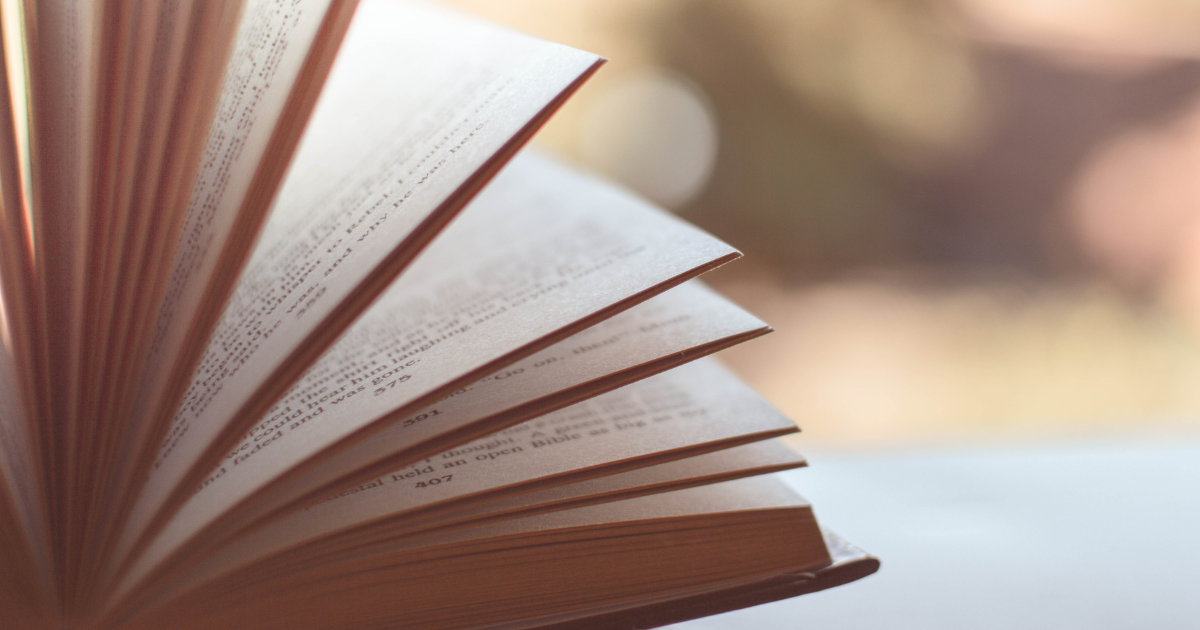 A Page of a Book or Magazine  