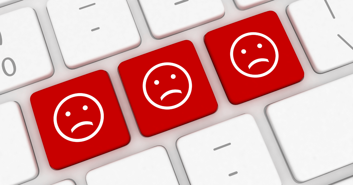You're Being Bogged Down by A Massive Dose of Negativity 